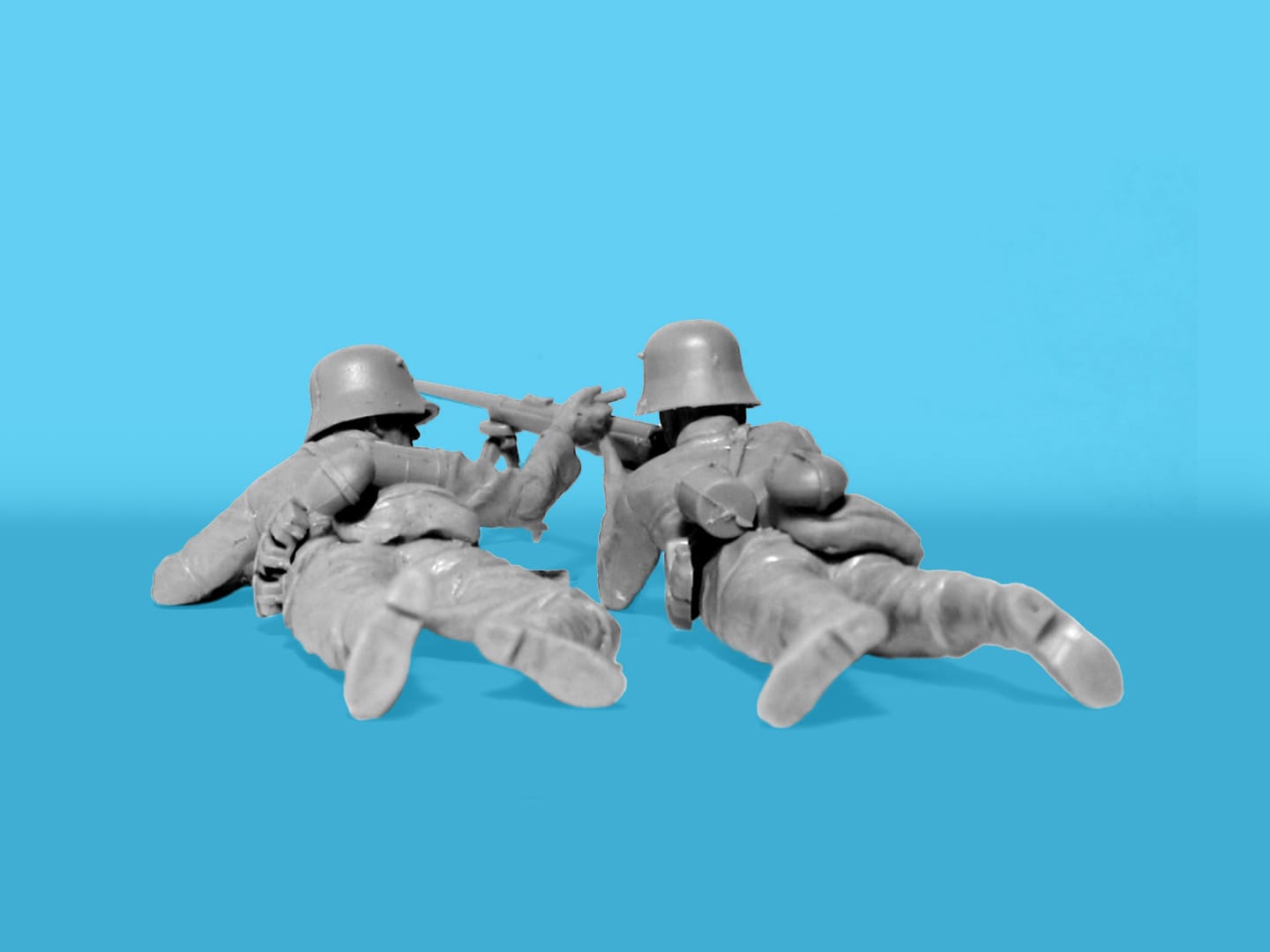 ICM - 35724 - German Tankabwehr (1918) - unpainted model