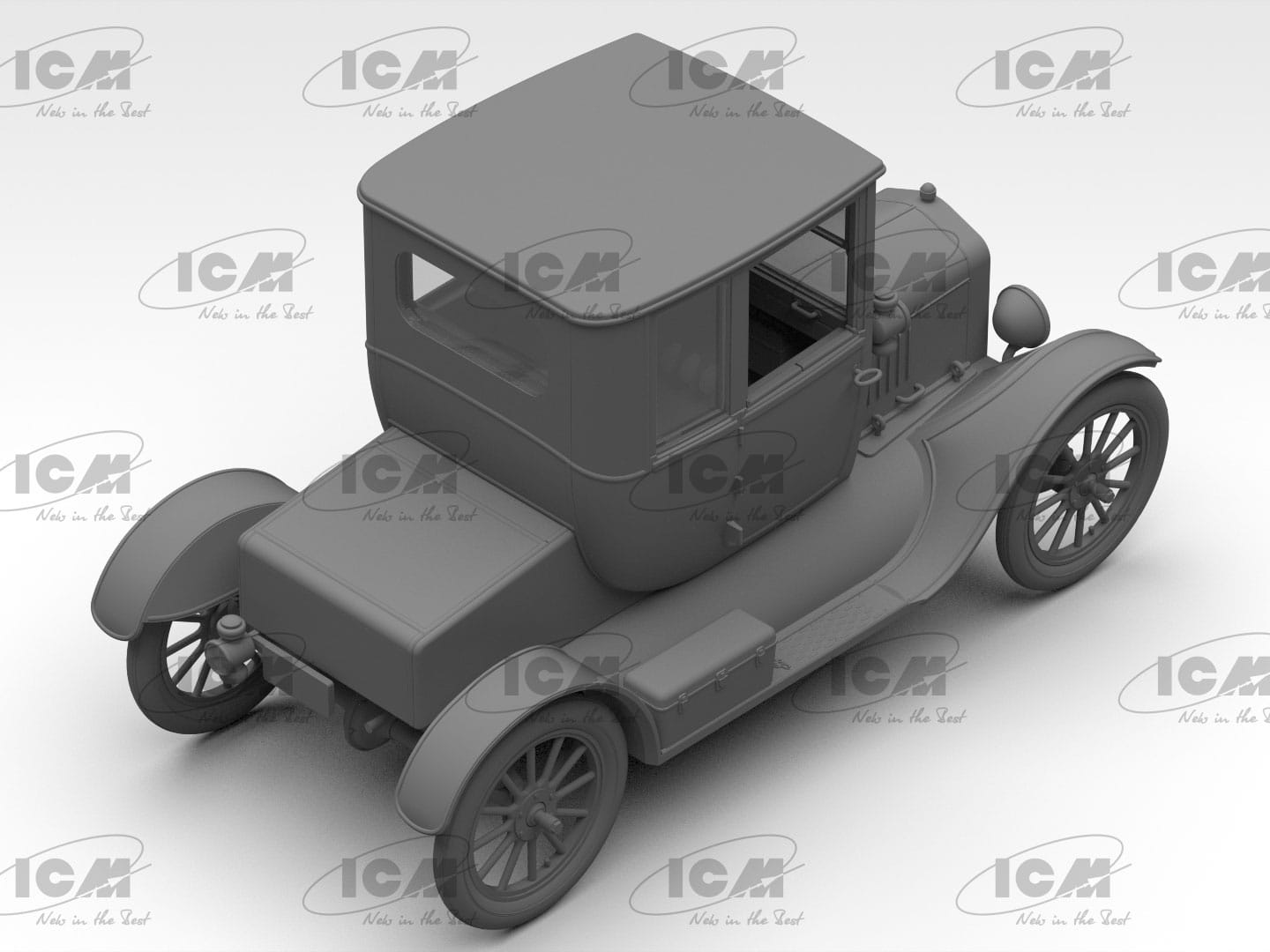 ICM - 35830 - Ford Model T 1918 ‘Doctor’s Coupe’ - digital model