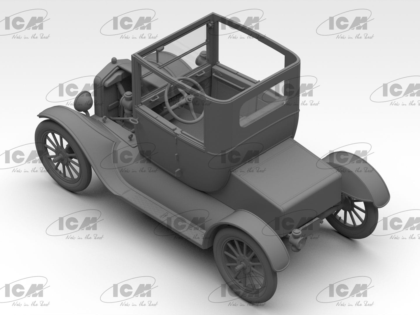 503 - ICM - 35830 - Ford Model T 1918 ‘Doctor’s Coupe’ - digital model
