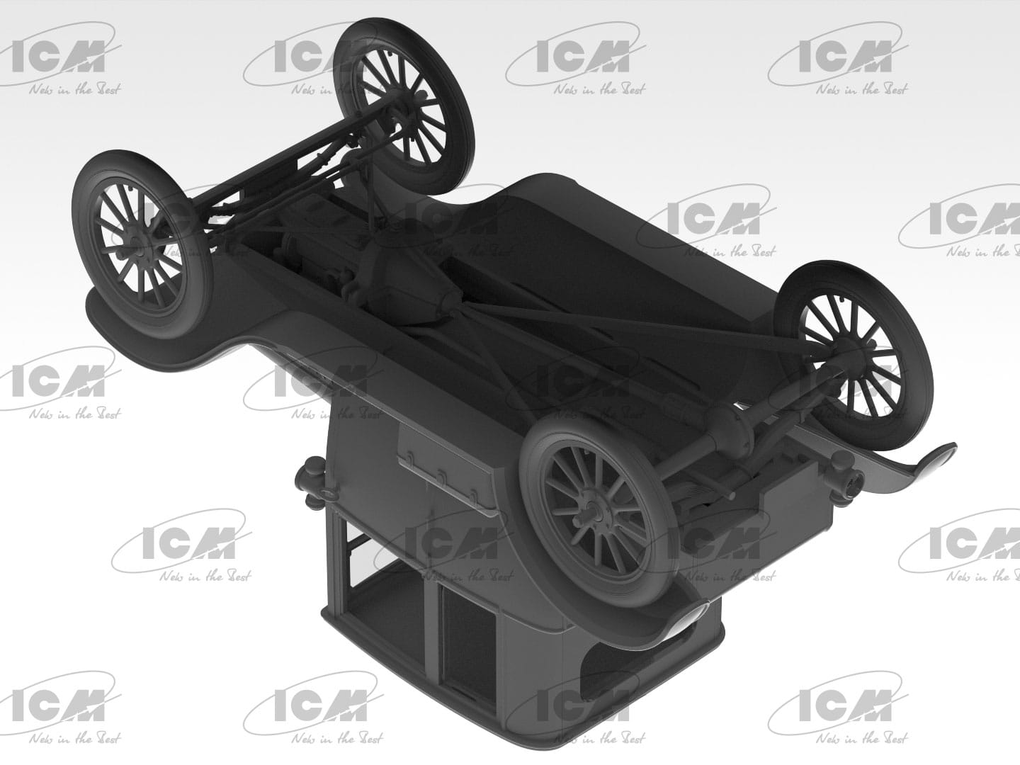 504 - ICM - 35830 - Ford Model T 1918 ‘Doctor’s Coupe’ - digital model