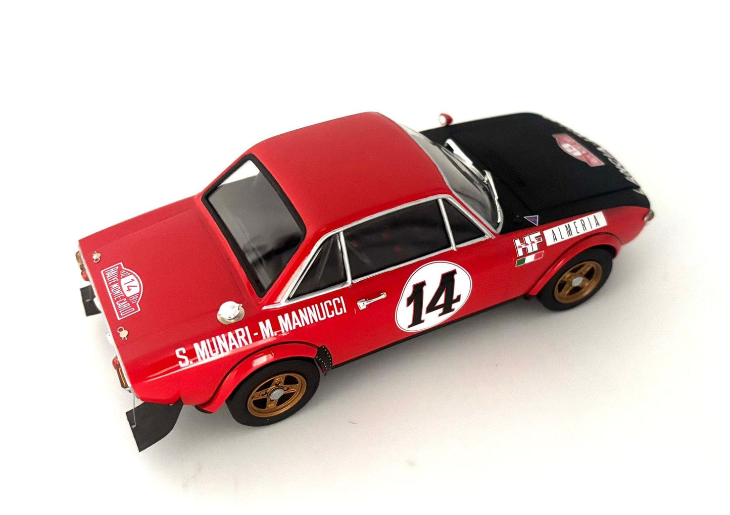 705 - Italeri - 3670 - Lancia Fulvia 1.6 Coupé HF Rallye - painted model
