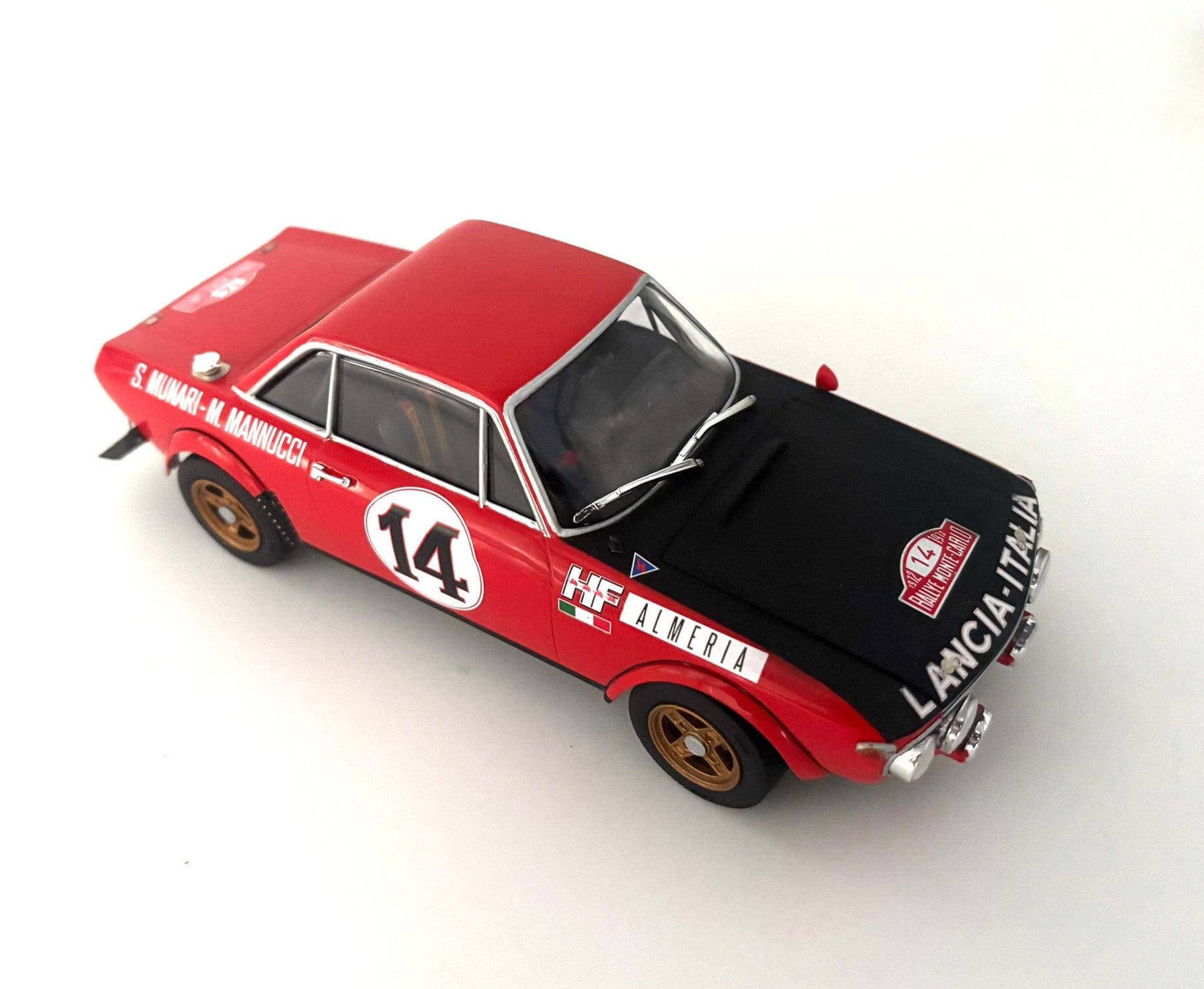 Italeri - 3670 - Lancia Fulvia 1.6 Coupé HF Rallye - painted model