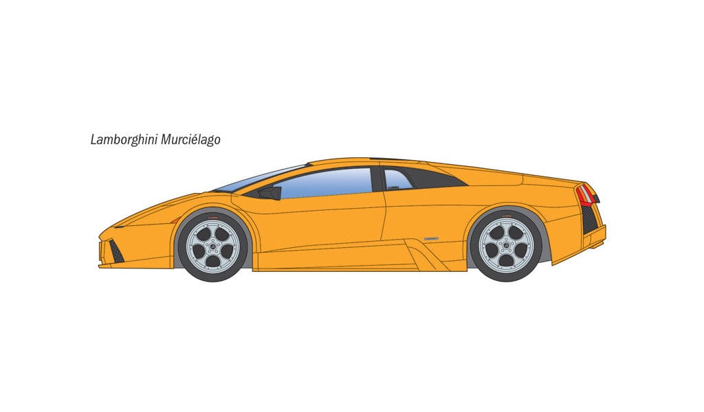 Italeri - 3672 - Lamborghini Murciélago - paint schemes