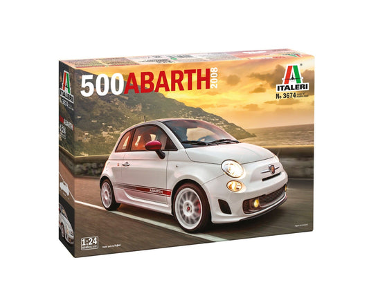 010 - Italeri - 3674 - Fiat 500 Abarth (2008) - primary image