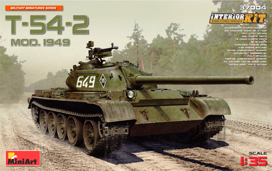 T-54-2 obr. 1949 avec intérieur