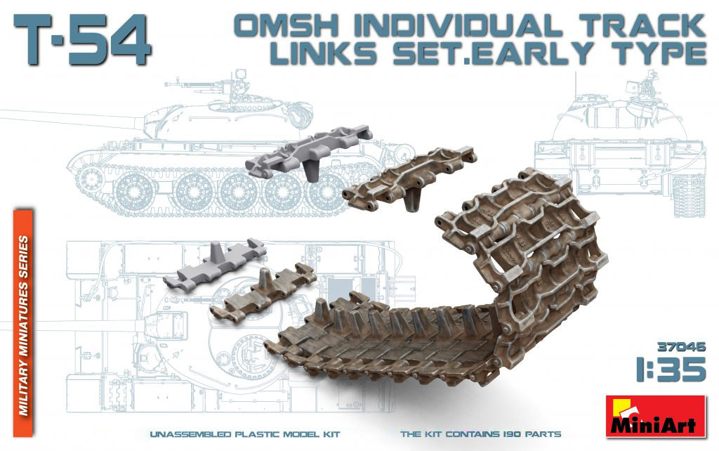 T-54 OMSh Track Links (early)