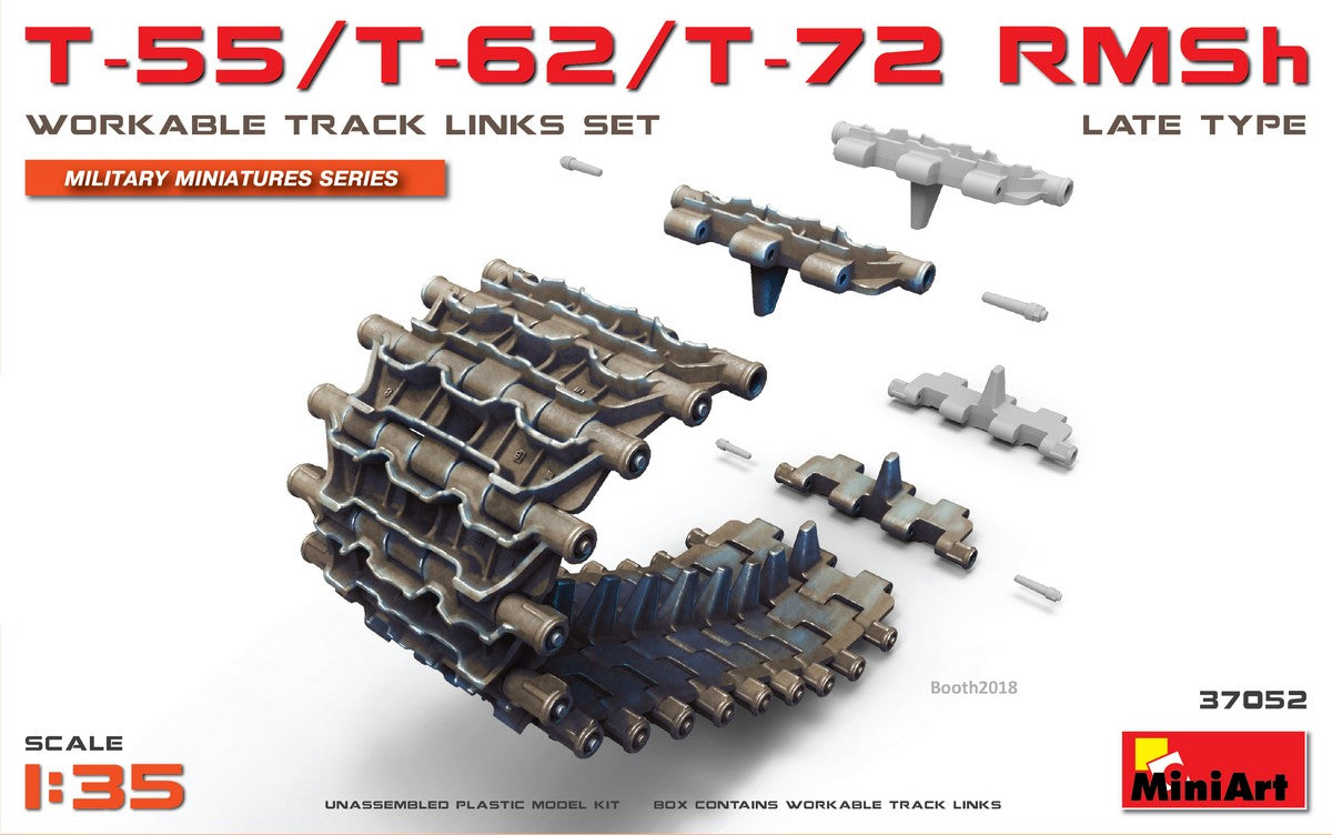 Maillons de chenilles utilisables T-55 / T-62 / T-72 RMSh (fin)