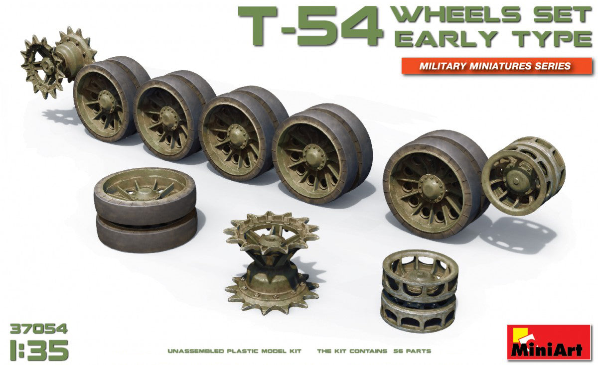 T-54 (early) Wheels Set