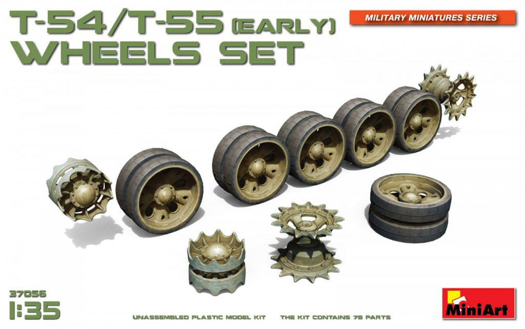 T-54 / T-55 (early) Wheels Set