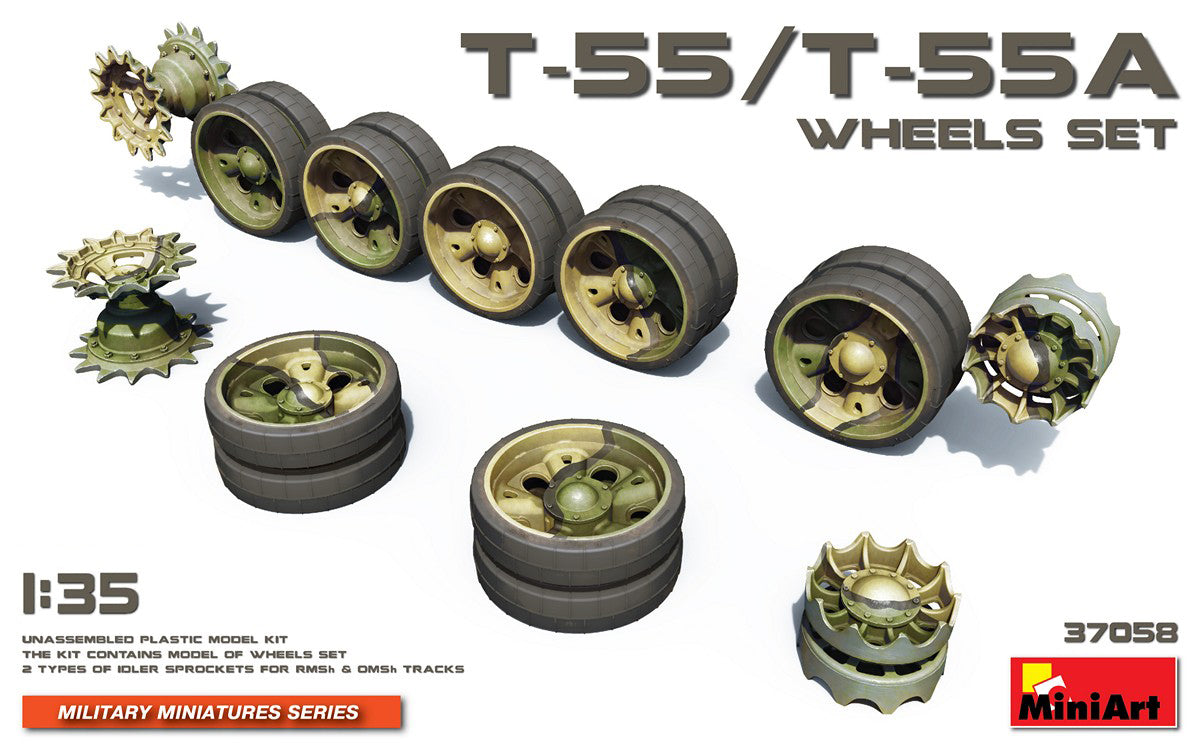 T-55 / T-55A Wheels Set