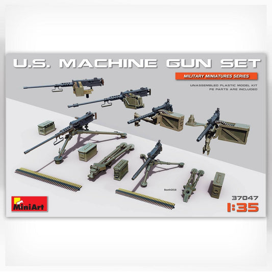 010 - Miniart - 37047 - United States Machine Guns - primary image