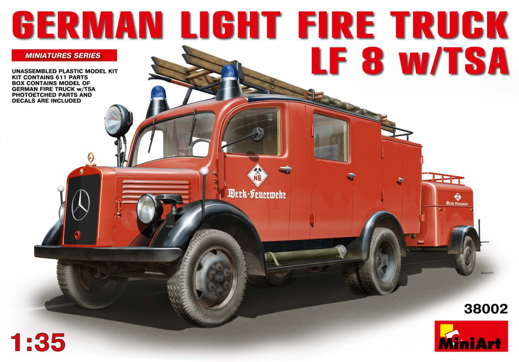 Mercedes-Benz LF 8 Fire Truck with TSA Trailer