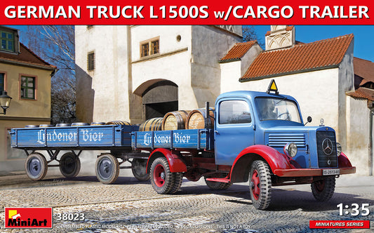 010 - Mercedes-Benz L1500S with Trailer - primary image