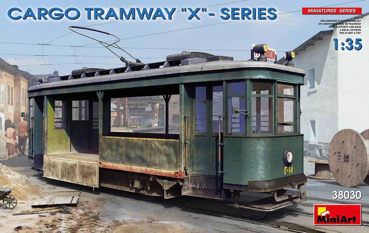 Soviet X-Series Cargo Tram Car