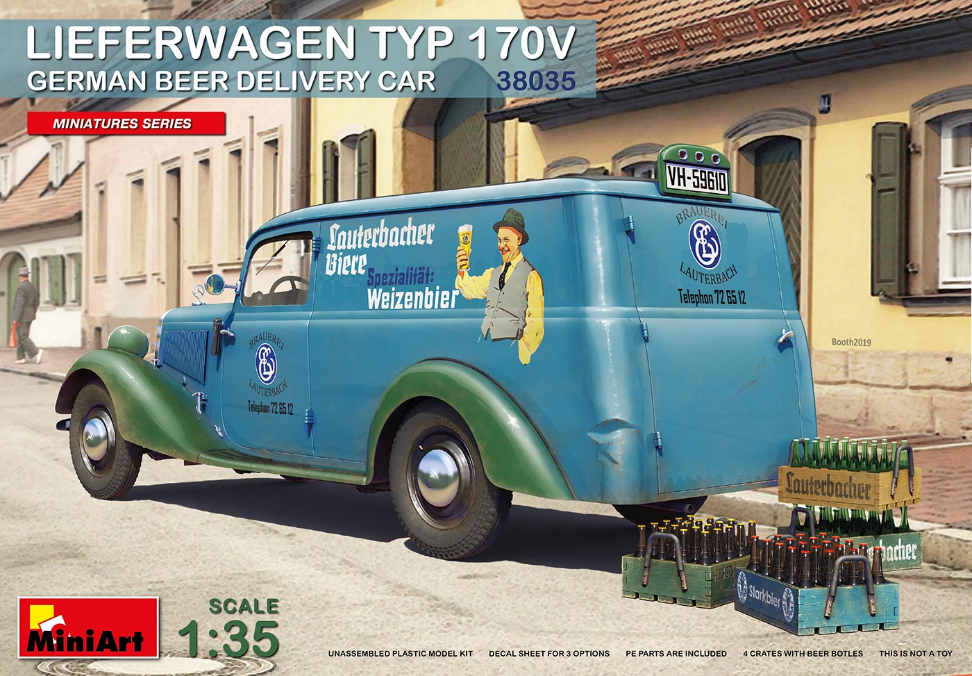 Mercedes-Benz Typ 17V Liefwerwagen Beer Delivery Van