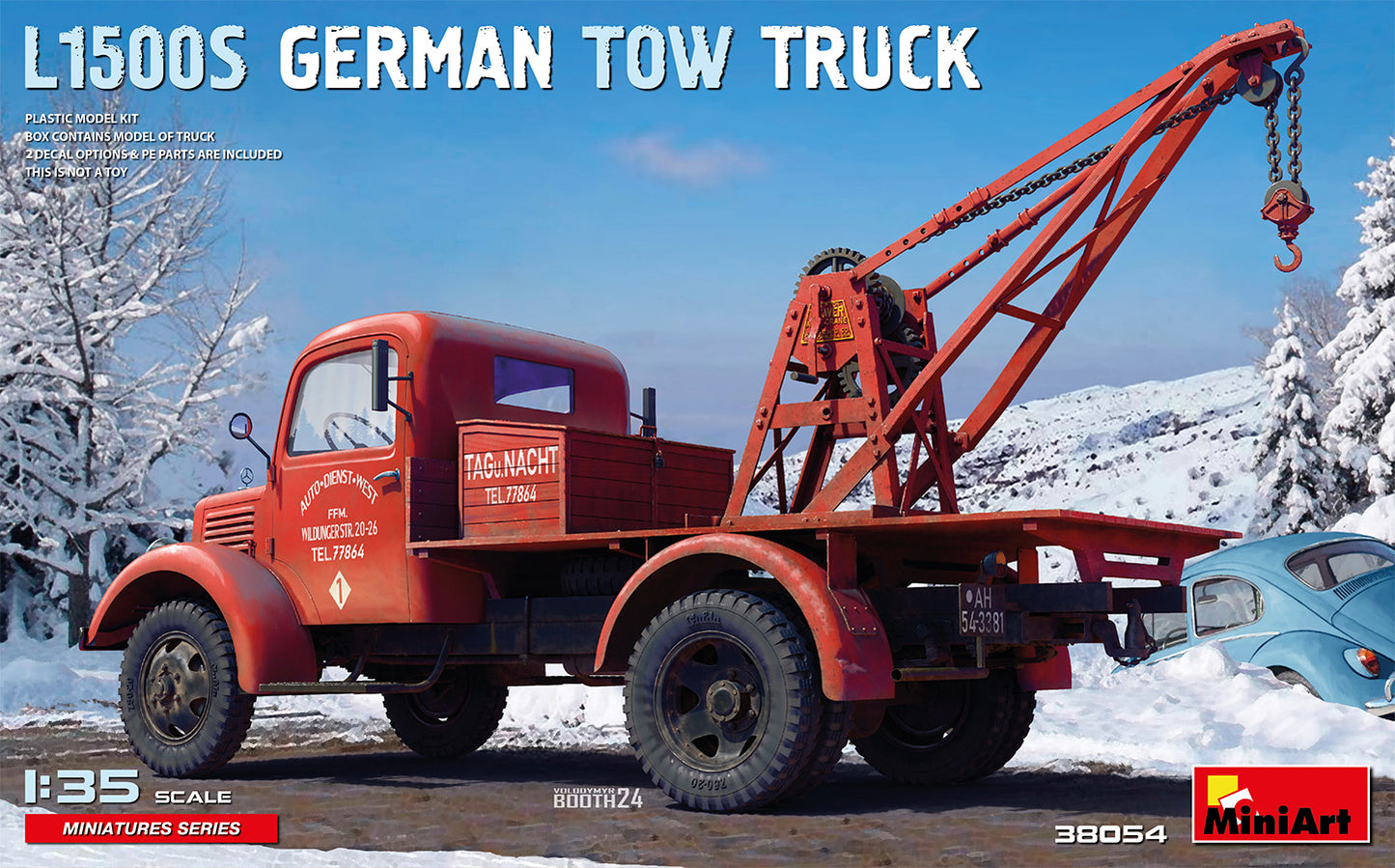 Mercedes-Benz L1500 S Tow Truck