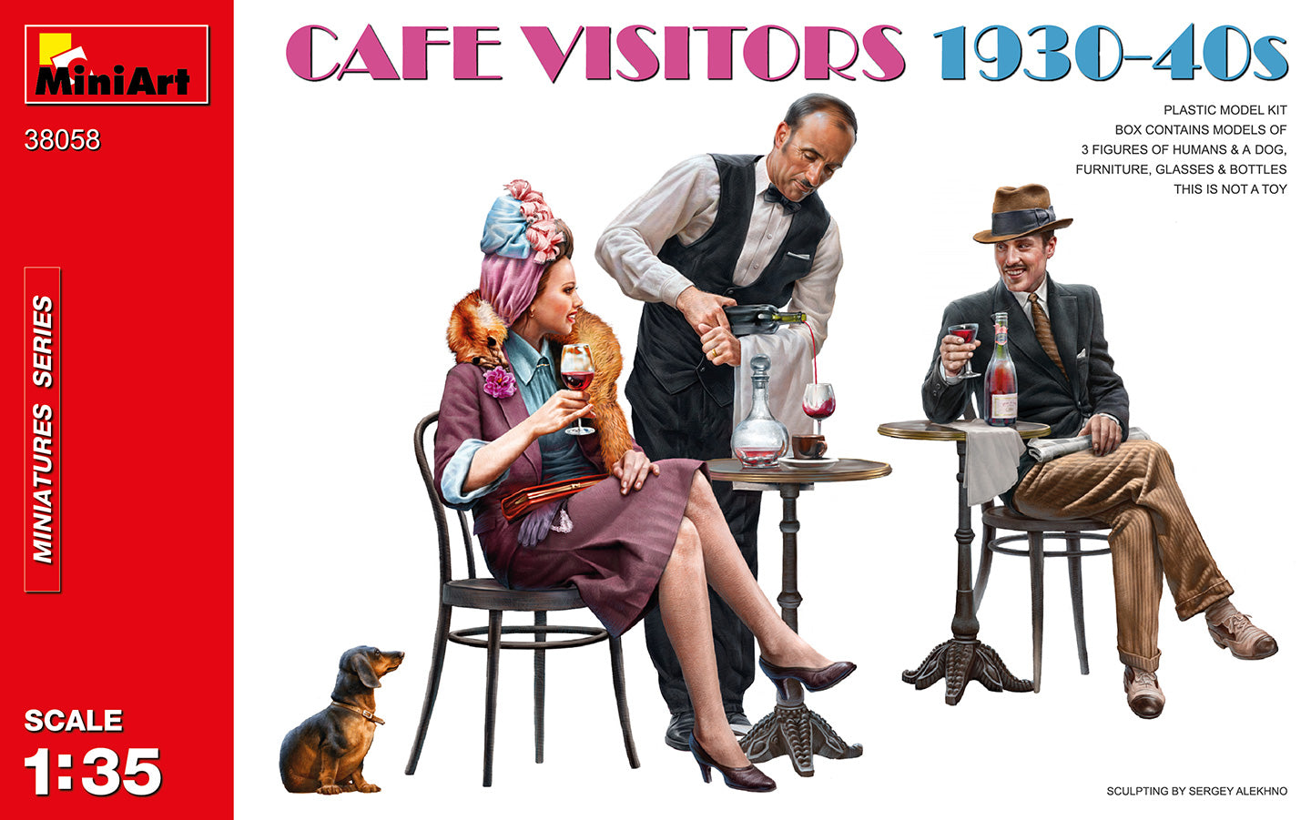 Visiteurs du café (années 193-40)