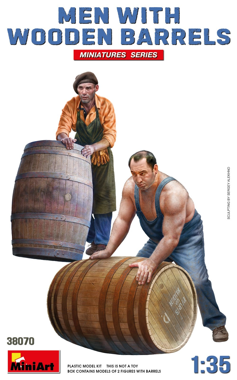 010 - Men with Wooden Barrels - primary image