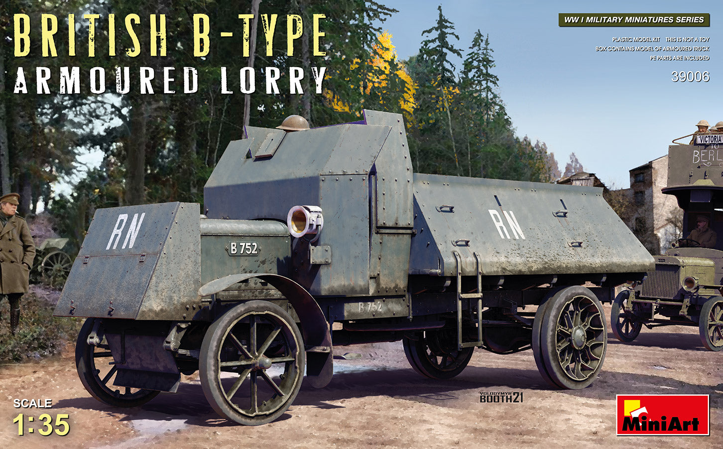 LGOC B-Type Armoured Lorry