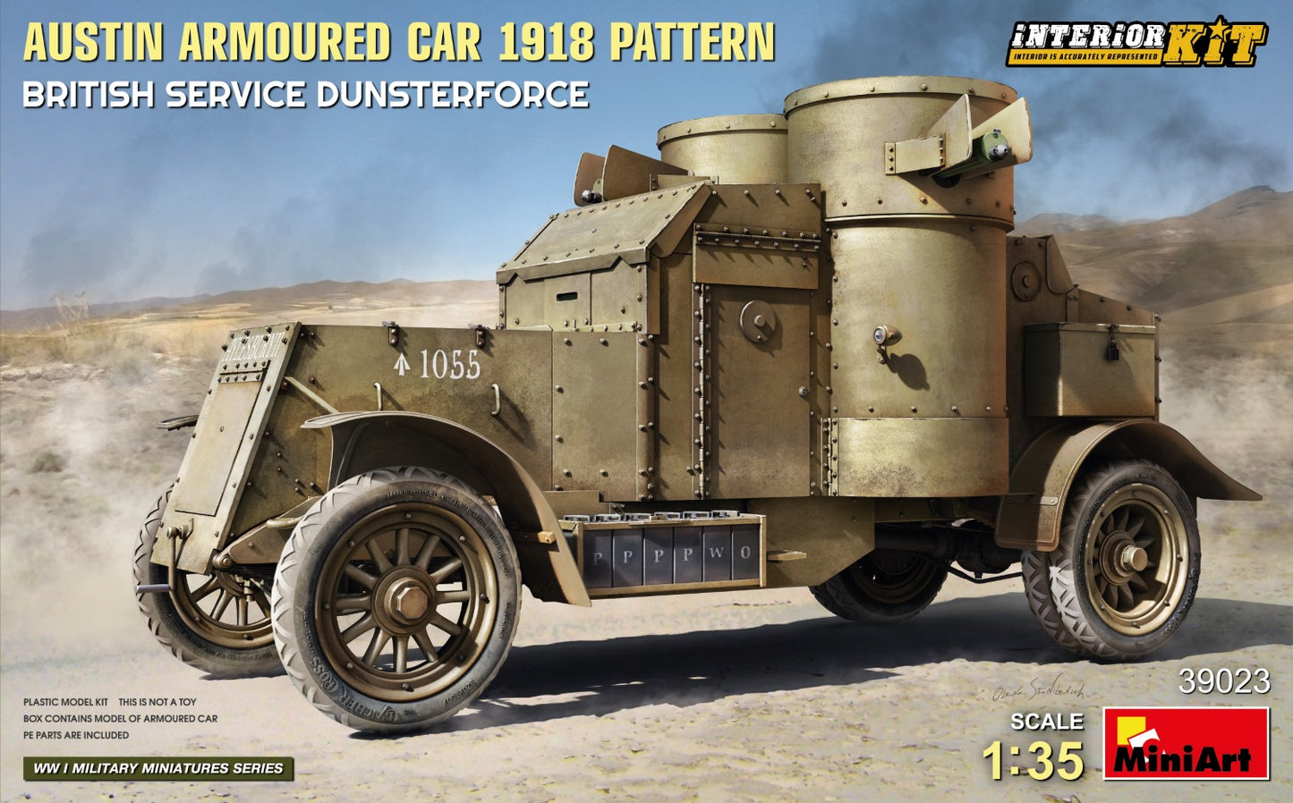 Austin obr. 1918 Armoured Car with Interior