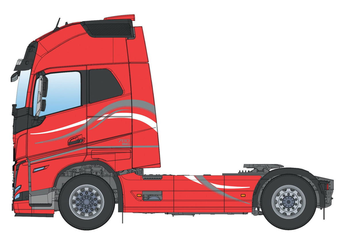 300 - Italeri - 3973 - Volvo FH16 - paint schemes