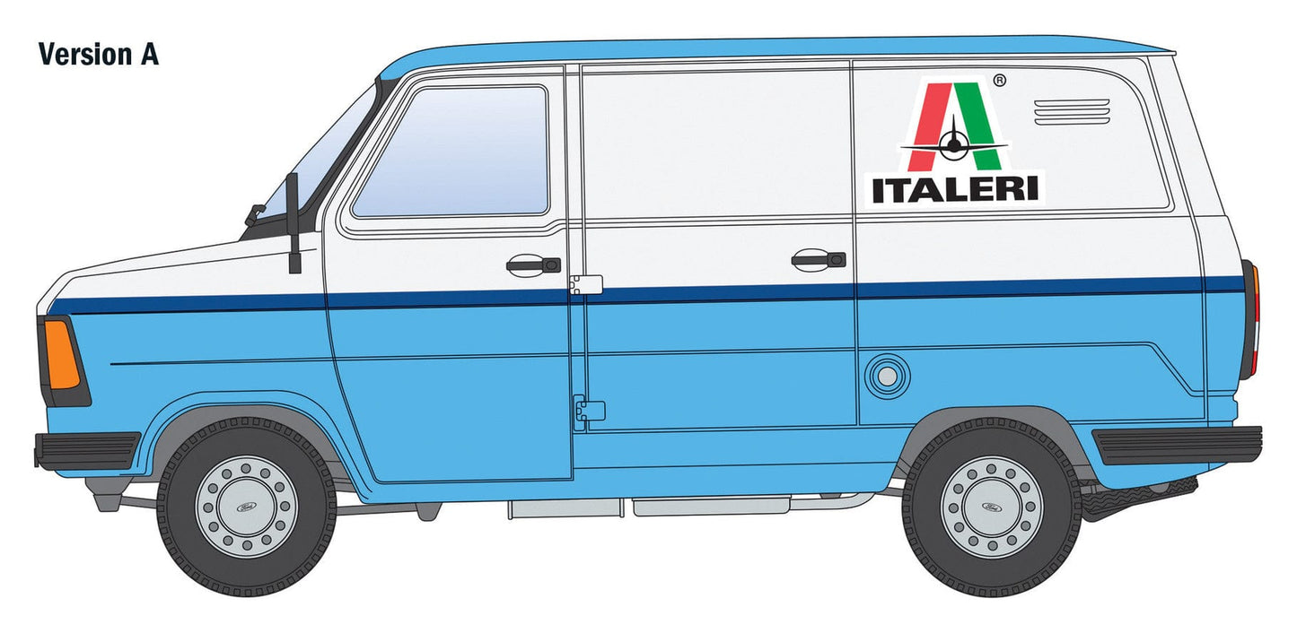 300 - Italeri - 3975 - Ford Transit Mk II - paint schemes