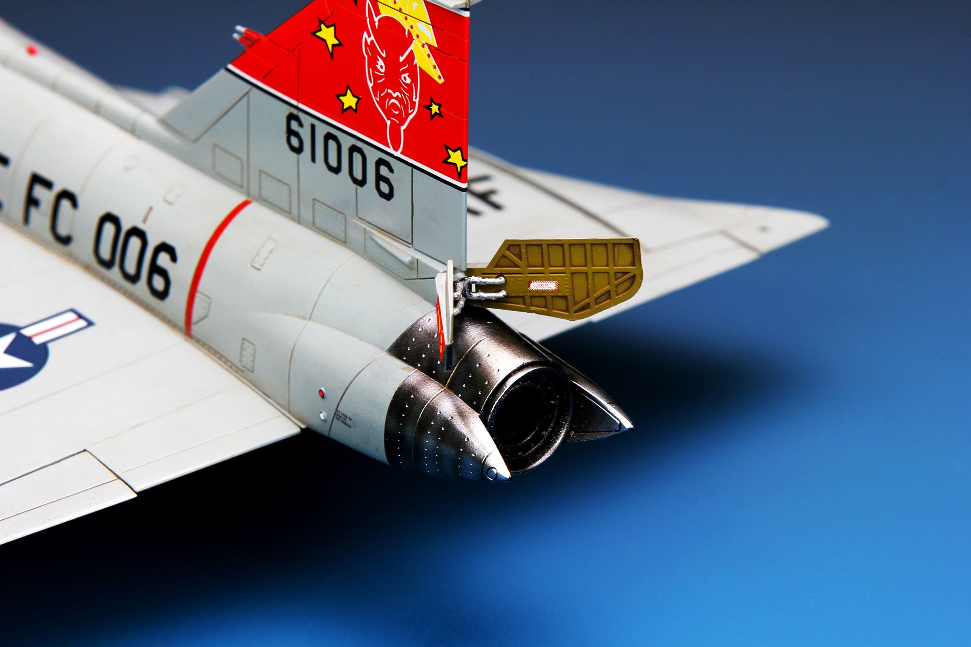 painted model - The Canopy Can Be Assembled In Open Option To Better Show Highly Represented Cockpit Details.