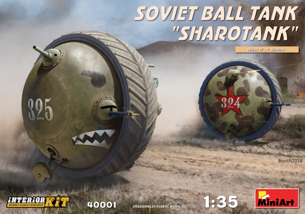 010 - Soviet Ball Tank ‘Sharotank’ with Interior - primary image