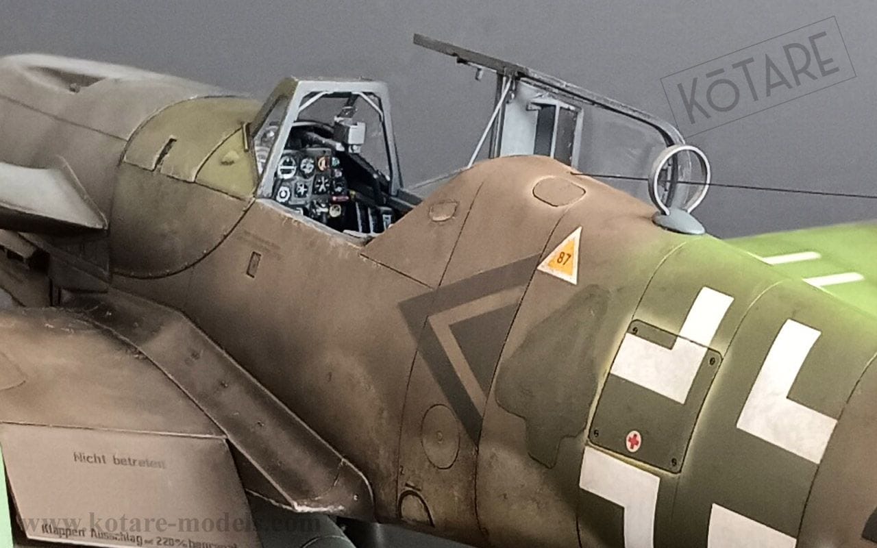 Kotare - 32009 - Messerschmitt Bf 109 K-4 - painted model