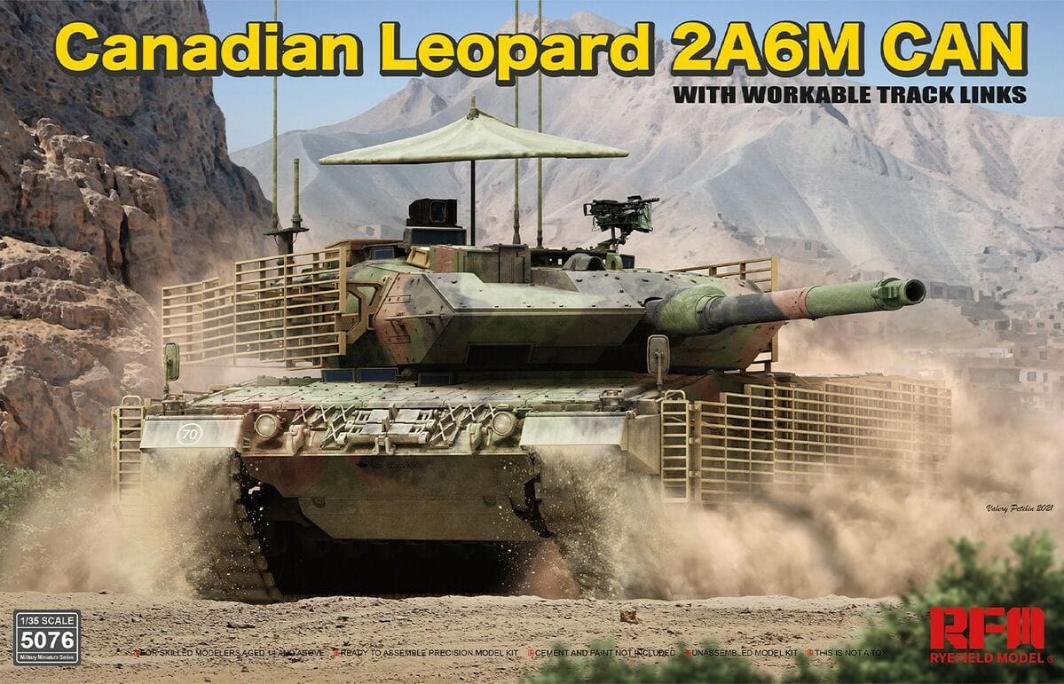 010 - Rye Field Model - 5076 - Leopard 2A6M CAN - primary image
