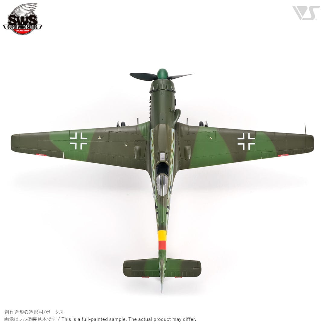 704 - Zoukei-Mura - SWS48-02 - Focke-Wulf Ta 152 H-1 - painted model