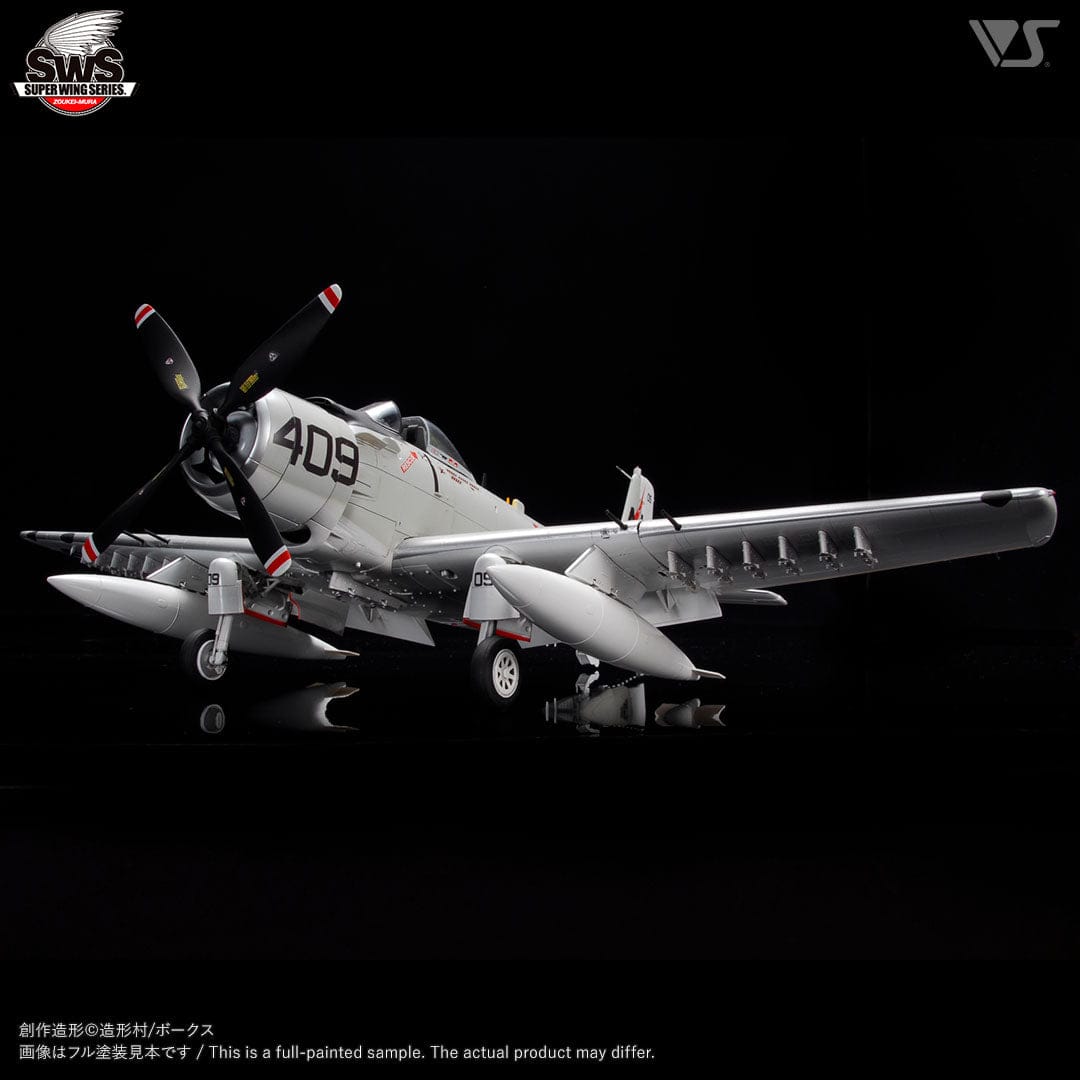 700 - Zoukei-Mura - SWS15 - Douglas A-1H Skyraider - painted model