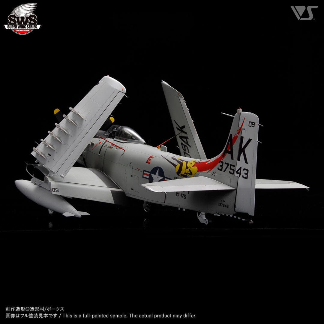 703 - Zoukei-Mura - SWS15 - Douglas A-1H Skyraider - painted model
