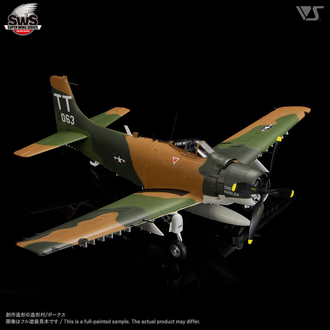 702 - Zoukei-Mura - SWS16 - Douglas A-1J Skyraider - painted model