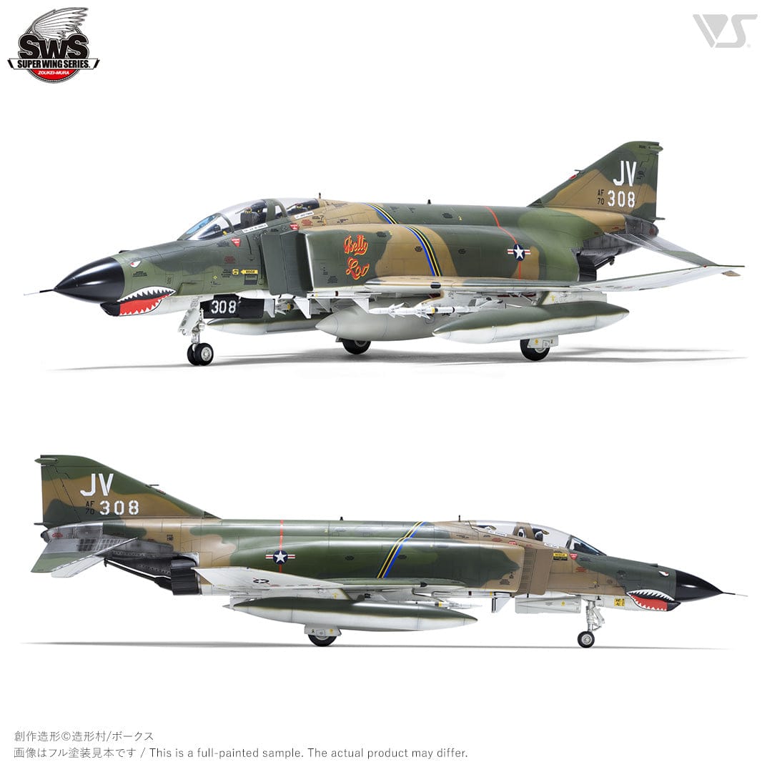 703 - Zoukei-Mura - SWS48-10 - McDonnell Douglas F-4E Phantom II (early) - painted model