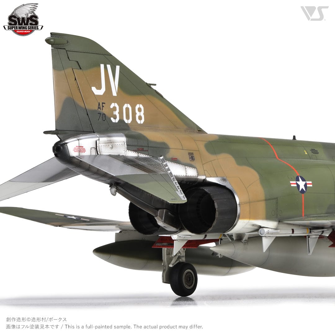 705 - Zoukei-Mura - SWS48-10 - McDonnell Douglas F-4E Phantom II (early) - painted model