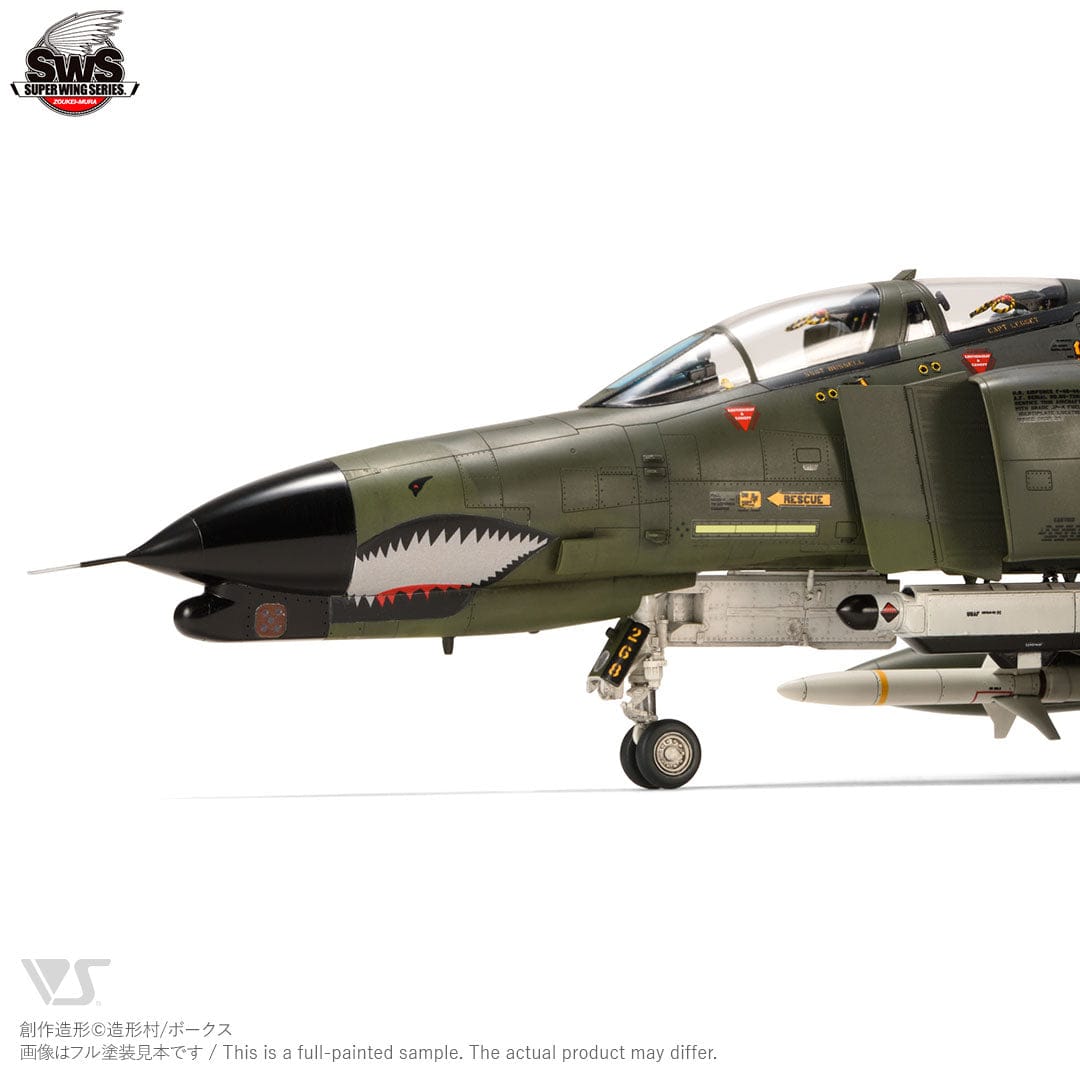 704 - Zoukei-Mura - SWS48-14 - McDonnell Douglas F-4G Phantom II Wild Weasel V - painted model