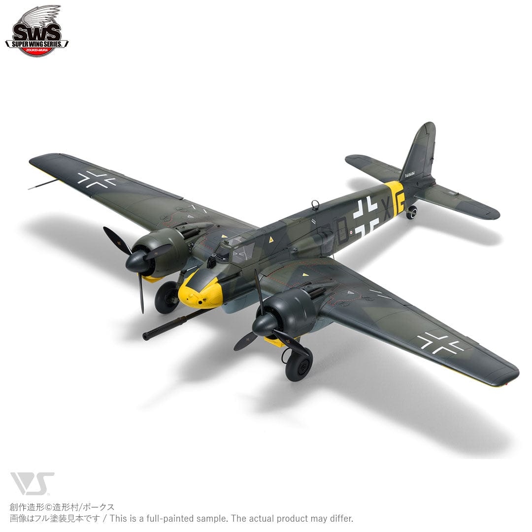 700 - Zoukei-Mura - SWS19 - Henschel Hs 129 B-3 - painted model