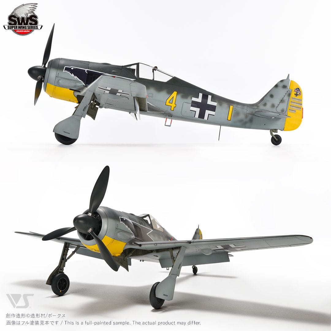 703 - Zoukei-Mura - SWS21 - Focke-Wulf Fw 190 A-4 [Limited Edition] - painted model