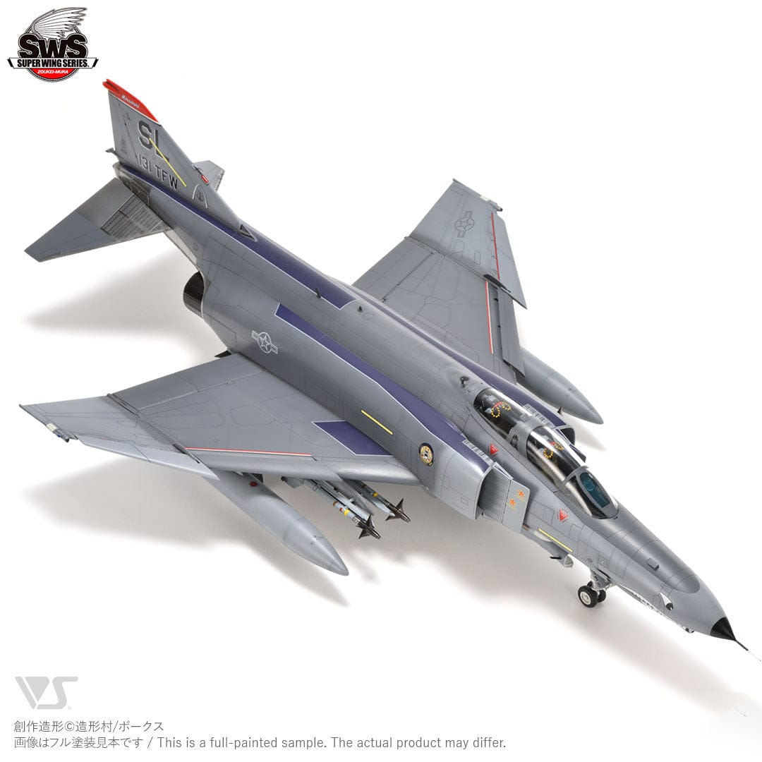 700 - Zoukei-Mura - SWS48-15 - McDonnell Douglas F-4E Phantom II (late) - painted model