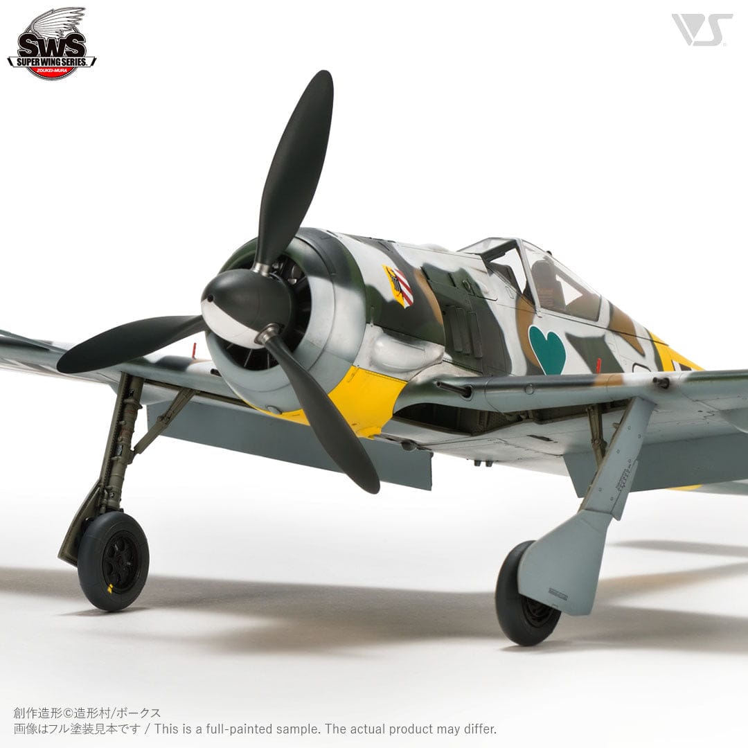 701 - Zoukei-Mura - SWS22 - Focke-Wulf Fw 190 A-4 - painted model