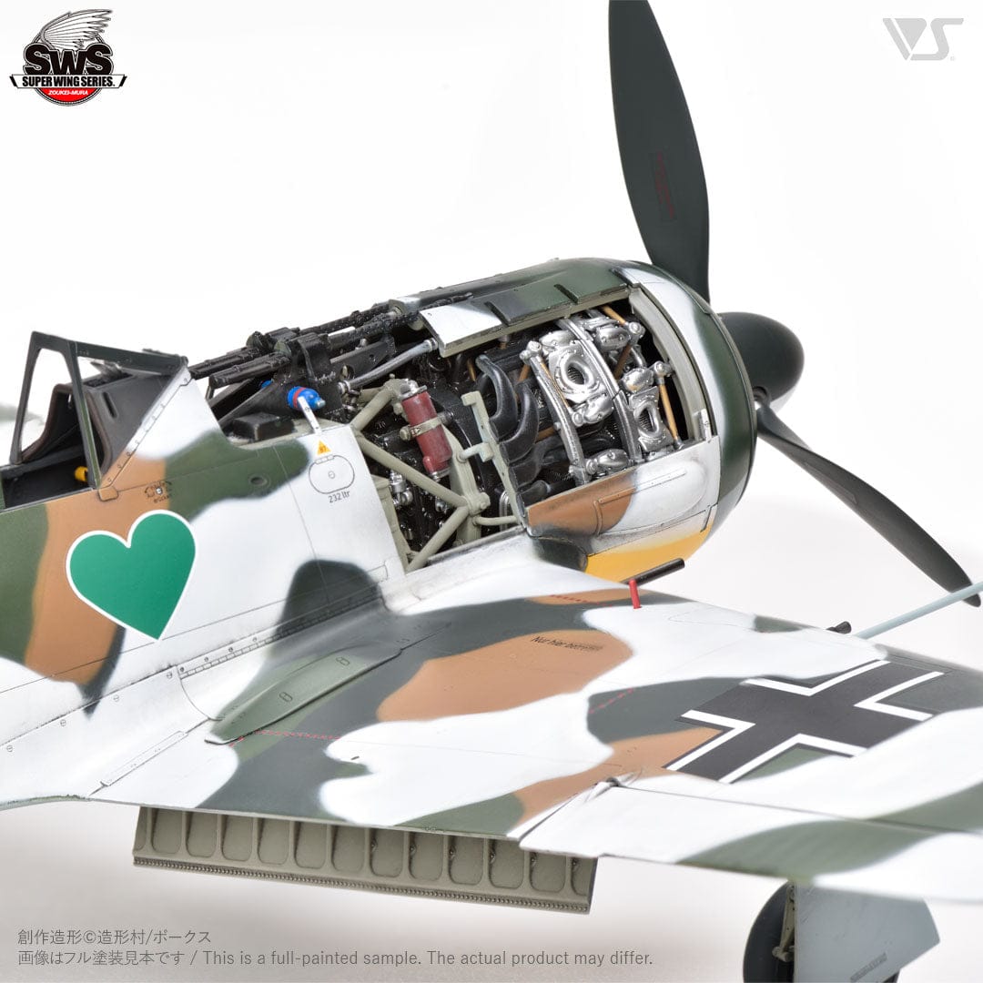 704 - Zoukei-Mura - SWS22 - Focke-Wulf Fw 190 A-4 - painted model
