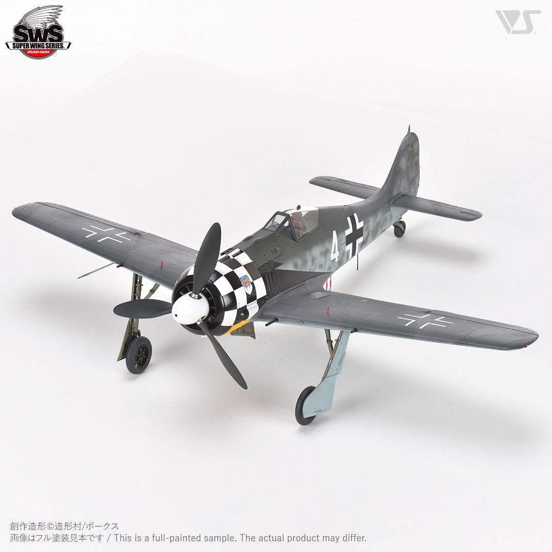 705 - Zoukei-Mura - SWS22 - Focke-Wulf Fw 190 A-4 - painted model