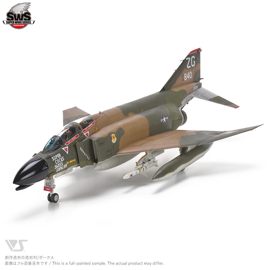 700 - Zoukei-Mura - SWS48-16 - McDonnell Douglas F-4C Phantom II Wild Weasel IV - painted model