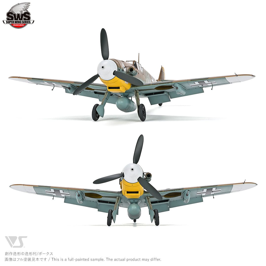702 - Zoukei-Mura - SWS25 - Messerschmitt Bf 109 G-4/R6 - painted model