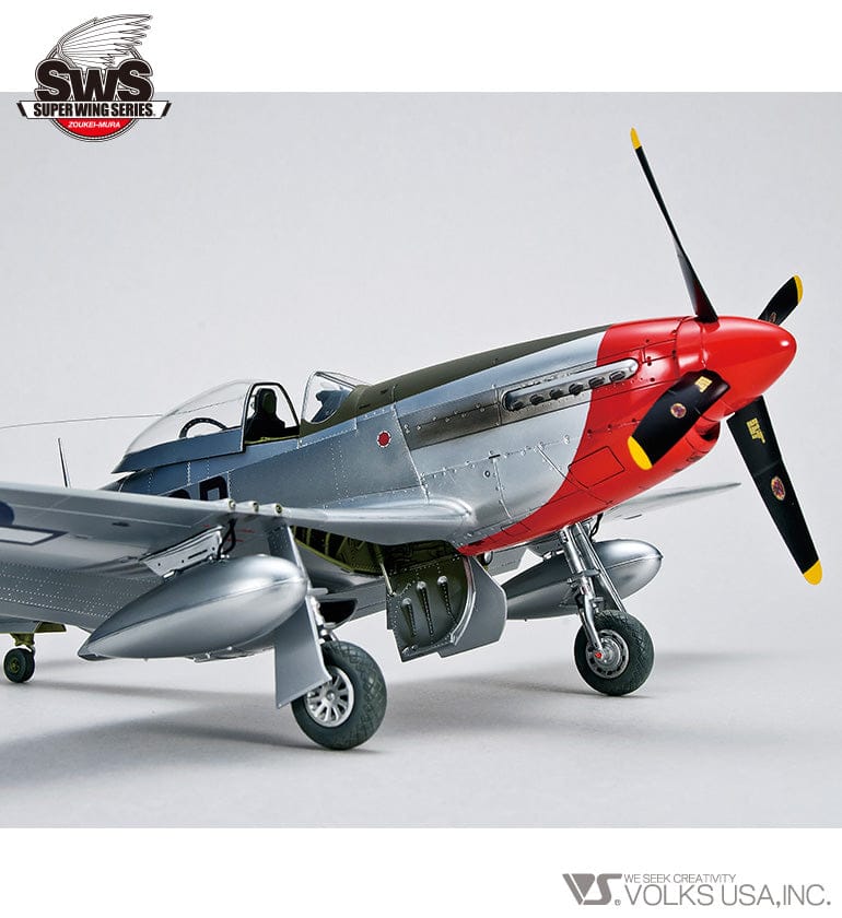 707 - Zoukei-Mura - SWS04 - North American P-51D Mustang - painted model