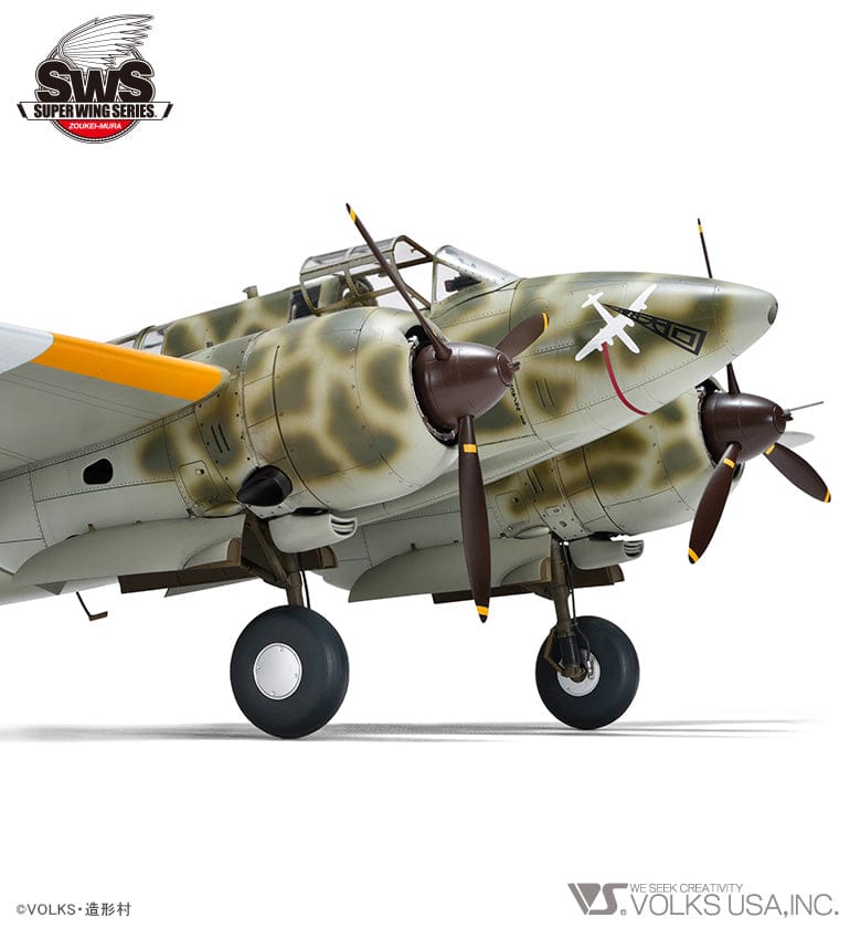 706 - Zoukei-Mura - SWS13 - Kawasaki Ki-45 Kai Tei Toryū ‘Nick’ - painted model