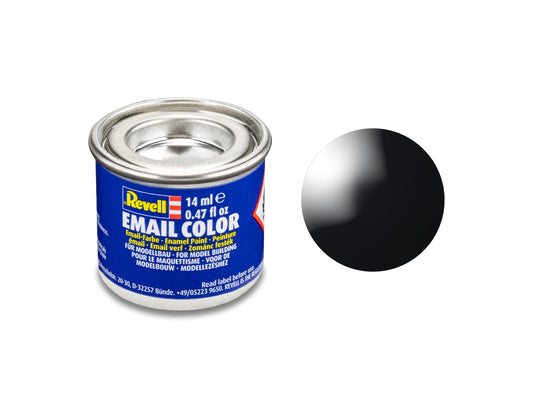 010 - Revell Email Color Black Gloss - primary image