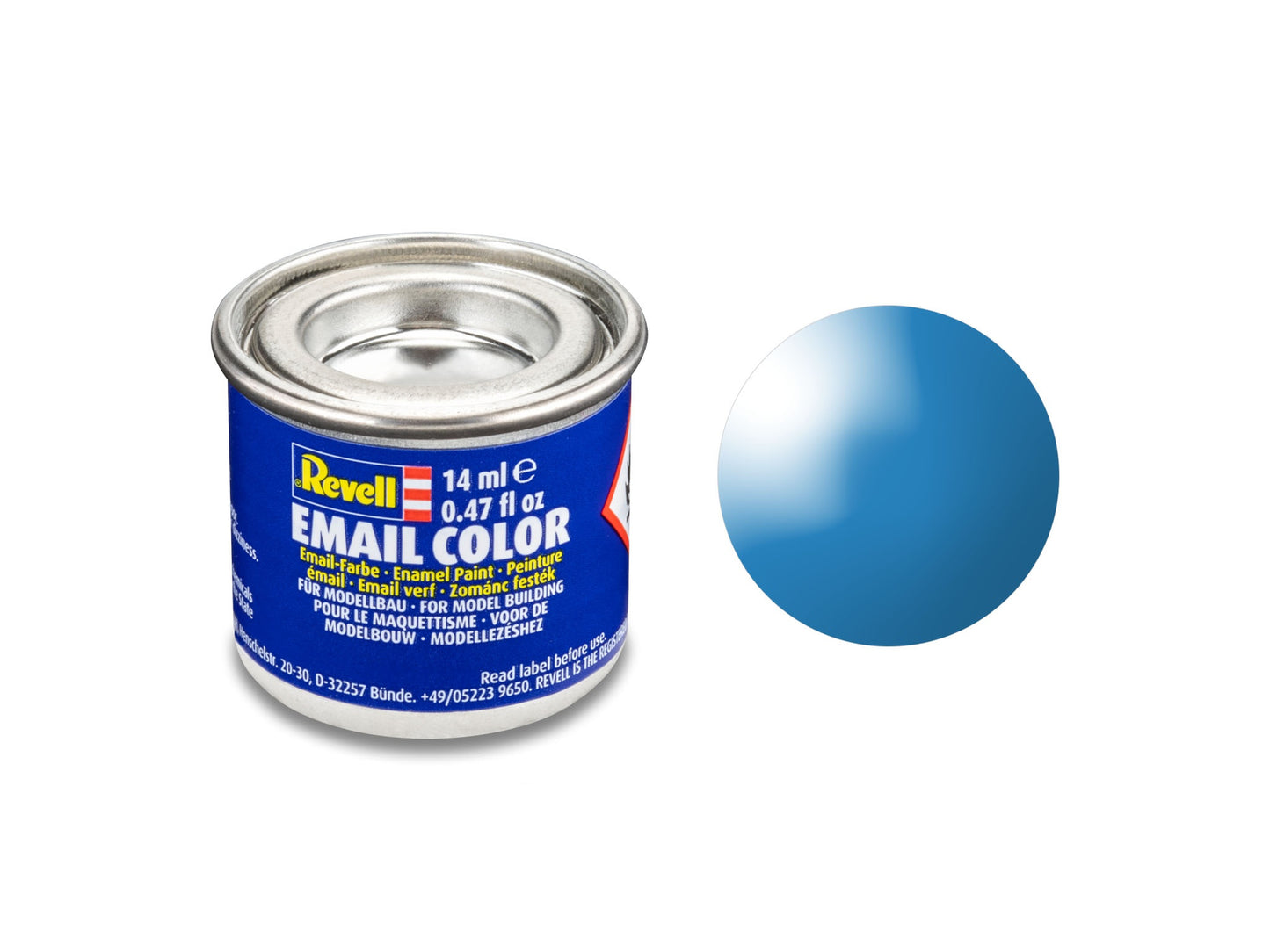 010 - Revell Email Color Light Blue Gloss - primary image