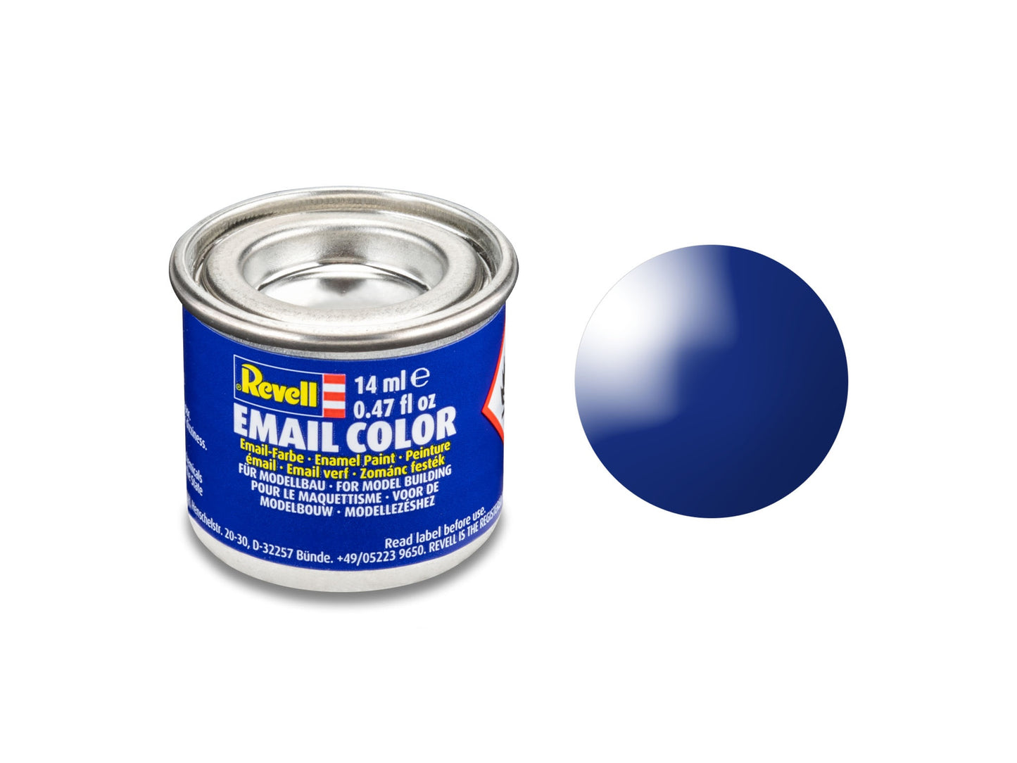 010 - Revell Email Color Ultramarine Blue Gloss - primary image